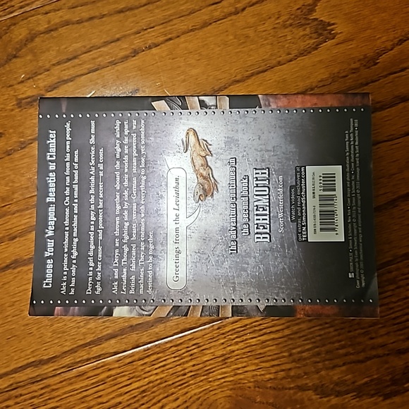 Book Leviathan Scott Westerfeld - Picture 2 of 5